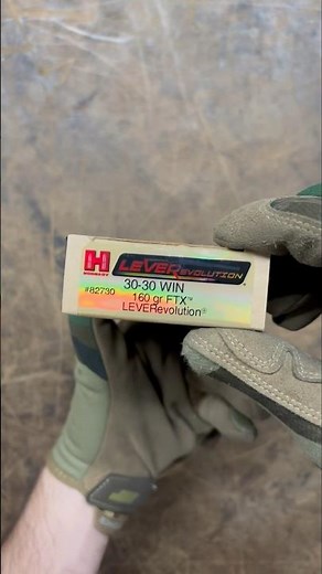 Hornady 30-30 Win. 160gr FTX Lever Evolution #theammoguy