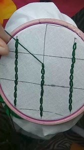 Very🥰 Easy Chain Stich🌹 anyone can Can make this embroidery💥💥 | Embroidery Video