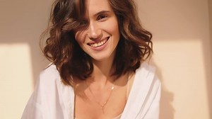 Close Smiling Girl Looking Camera Studio Stock Footage Video (100% Royalty-free) 1059261524 | Shutterstock