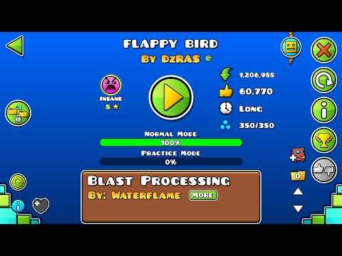 [Geometry Dash] flappy bird (Insane ☆8) by DzRAS