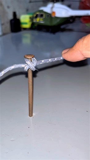 Quick Trick to Make Straight Line Guide Rope Knots—Maximum Precision!