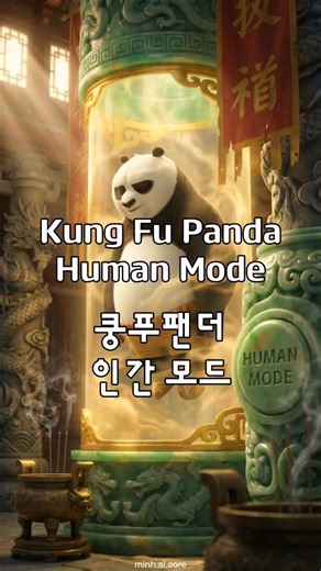 Minh AI Core 밍아이코어 on Instagram: "쿵푸팬더 인간 모드 Kung Fu Panda Human Mode 최애 캐릭터를 댓글에 적어주세요! What‘s your favorite character? (주인장의 최애는 타이그리스 누님)"