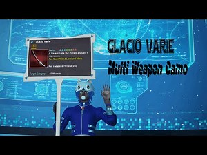 PSO2 NGS Glacio Varie Multi Weapon camo