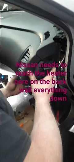 Nissan heater core replacement