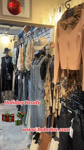 Stop into Boho Luv Boutique for all your Holiday Outfits! Open Tuesday & Wednesday 11-4, Thursday and Friday 11-5, Saturday 11-4 Sunday 12-3 Closed Monday Shop Our website anytime! www.boholuv.com #thanksgivingoutfitideas #ShopSmall #newarrivals #HolidayReady | Boho Luv and JGB Boutique | Facebook