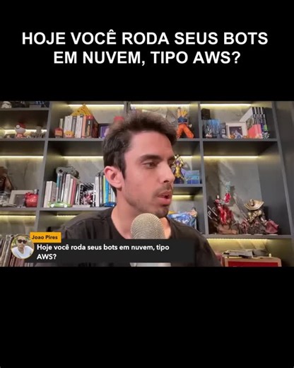 Luiz Duarte on Instagram: "Onde eu rodo meus bots cripto pessoais? AWS? #criptomoedas #binance #javascript"