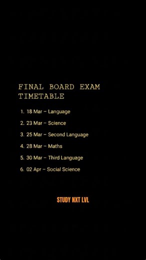 start now.... #class10 #boardexam #timetableclass10