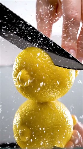 Glass Lemon Turns Real 🍋#shorts #viralshort