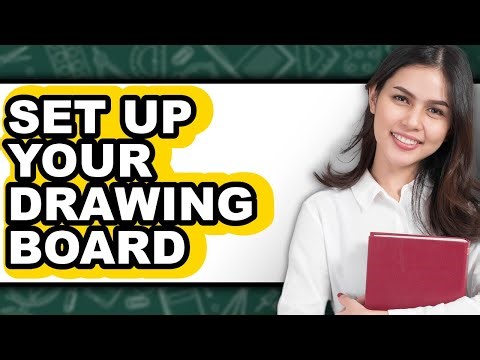 How to Set Up Your Drawing Board (Easy Method)