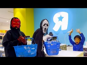 じゅたろうくんのお仕事体験！へんてこなお客様の爆買いお買い物ツアー トイザらス ららぽーと福岡店の店員さんになったよ！