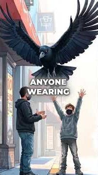 Ravens Remember Your Face Forever and Pass Grudges to Their Kids #shorts