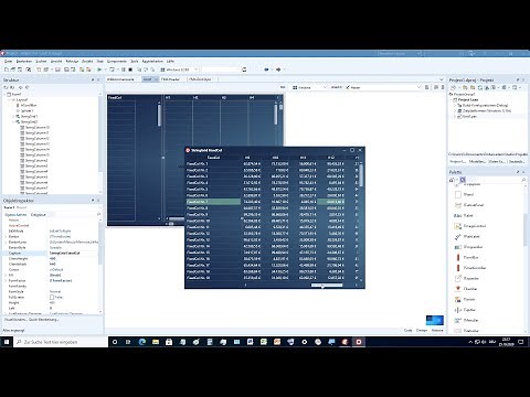 Tutorial: StringGrid with FixedCol in FireMonkey (Delphi DX 10.4.1 Sydney) on Windows