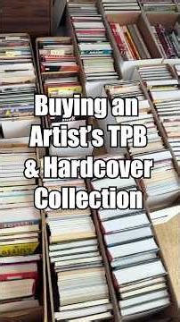 Just Bought an Artist’s TPB, Hardcover, Omnibus, Art Book Collection!