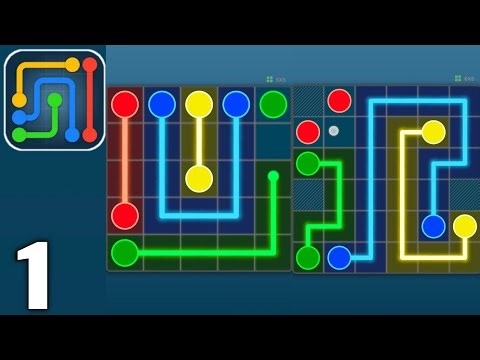Dot Link - Connect the Dots - Gameplay Walkthrough Part 1 All Levels 1-25 (Android & iOS)