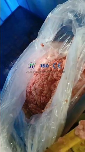 High-efficiency bone-meat separator for clean, fast processing in poultry and meat production