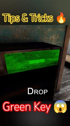 Granny chapter 1 green Key use🤯🔥#grannyglitches #shorts#grannytroll#trollface#viral#grannygame