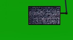 Download Simple Green Screen TV Animation for free