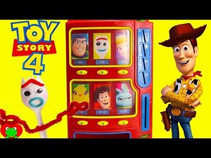 Toy Story 4 Vending Machine Surprises - Videos For Kids