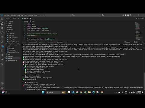 Google Meet Recording Bot Demo: Auto Join, Silent Recording & AI Transcription