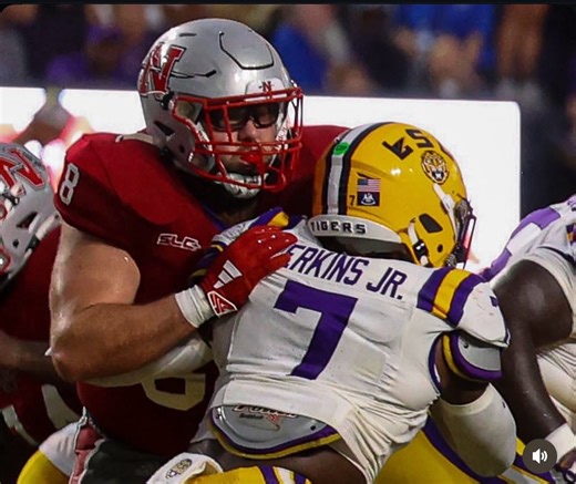 Flashback: #68 Big Rob taking out LSU’s Mighty Harold Perkins Jr. #68BigRob Who’s Ready for Some Football?🏈 | Beauty & Brains With A Twist
