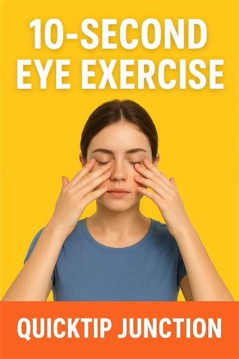 ‎“10-Second Eye Exercise for Screen Users | Quicktip Junction”