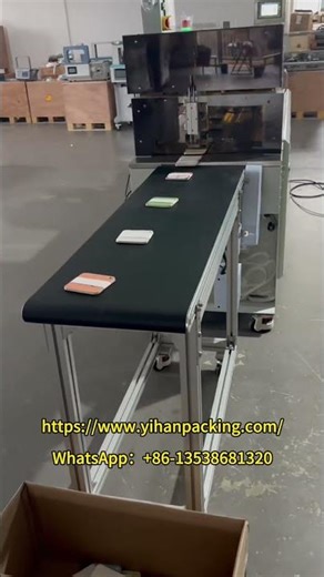 Card strapping machine Paper card strapping machine counting cards and making strapping product line