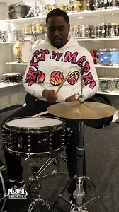 29K views · 1.4K reactions | Steve Stewart (Macy Gray) playing the Mapex Drums 14x6 Black Panther Design Lab Jeff Hamilton Maximus Snare Drum in the Snare Drum Vault! #drums #drumgear #drumshop #mapex #snaredrum | Memphis Drum Shop & myCymbal.com | Facebook