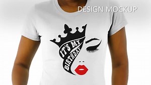 It's My Birthday Svg, Cut File for Cricut & Silhouette, Birthday Queen Svg, Crown Lips Eyes, Birthday Girl, Birthday Shirt, Digital Download - Etsy