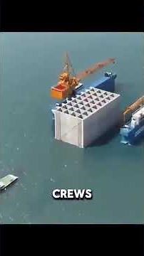 🏝️ How Artificial Islands Are Built at Sea | Marine Engineering Explained 🌊