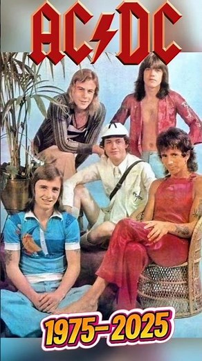 AC/DC 1975-2025 #acdc #angusyoung #bonscott #nostalgia #classicrock #rock #music #song