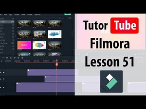 Filmora Tutorial - Lesson 51 - Manually Arranging Multiple Video Clips in 1 Screen