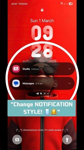 Change Lock Screen Notification Style on Samsung!