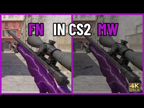 AWP Lightning Strike | CS2 All Floats In-Game Showcase [4K]