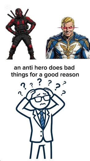 Anti-Hero vs Villain - What's The Difference