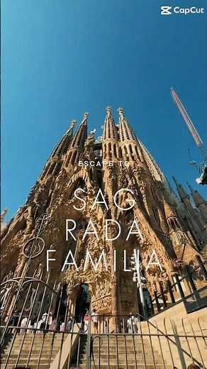 La Sagrada Família in Barcelona 🇪🇸 The World’s Most Incredible Church! #shorts