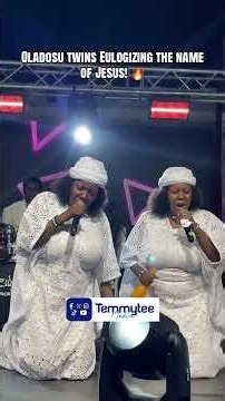 DEEP YORUBA EULOGY! Oladosu Twins Praise & Exalt The Name Of Jesus In Heavy Harmony! 🕊️🔥✨