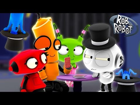 Squeak Turned into a Bunny! 😱 Magic Fail! | Rob The Robot