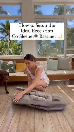 2.2K views · 11 reactions | Setting up your new Co-Sleeper® Bassinet doesn’t have to take all day! See how easily @sampinto_ gets her Ideal Ezee 3-in-1 ready for baby to sleep safely be her side. #bassinet #babybassinet #cosleeper #cosleepingmama #cosleeping #babysafety #infantsleep #newbornsleep #babysleep #babysleeptips | Arms Reach Concepts | Facebook
