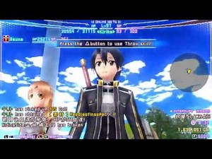 Sword Art Online: Infinity Moment PSP Gameplay