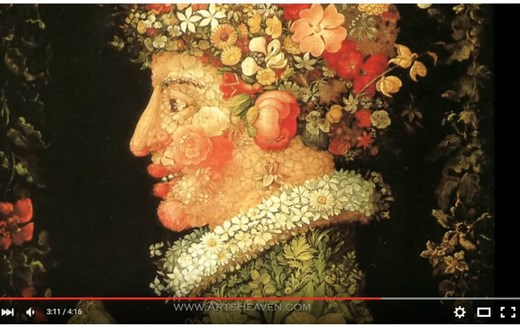 【艺术天堂】朱塞佩·阿尔钦博托（Giuseppe Arcimboldo)【作品赏析】(油管搬运)