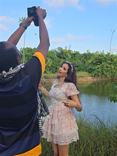 Behind the Scenes of 'ZAZA' Music Video by Randa Eissa