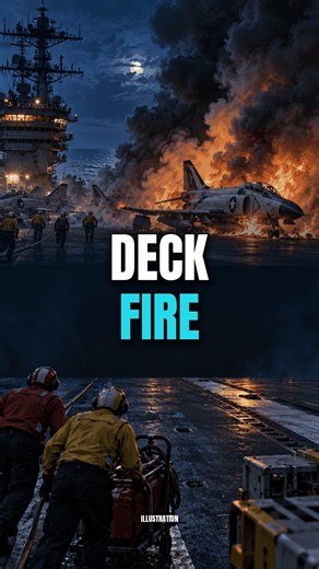 A Navy Deck Camera Filmed the Fire That Killed 134 Men