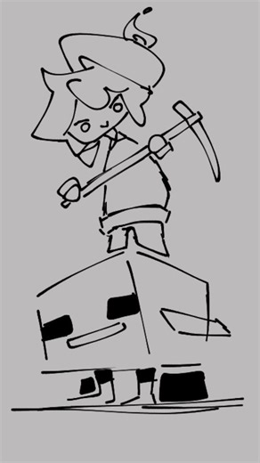 chicken golf #minecraft #animation #fyp