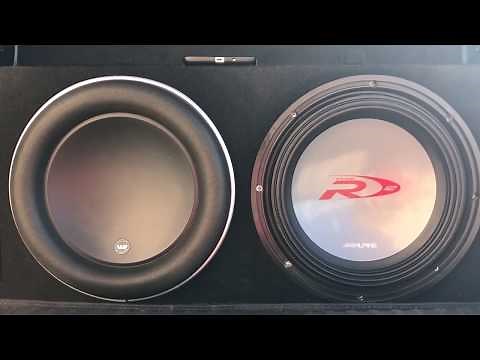 JL AUDIO W7 12 vs. ALPINE TYPE R 12 MAX SPL SHOWDOWN