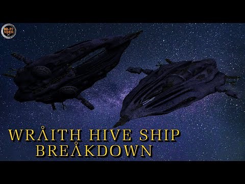 Wraith Hive Ship Breakdown Stargate