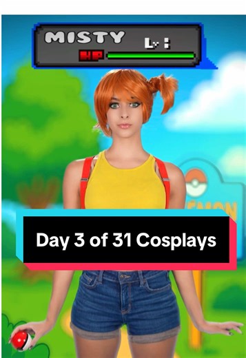 Misty Pokémon Battle Cosplay for Halloween
