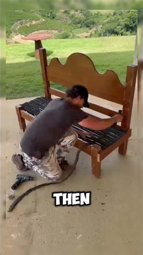 "He Made a Perfect Chair from Trash!"