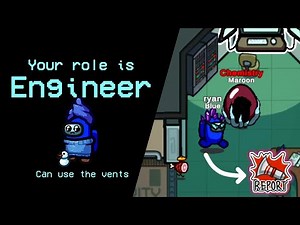 Engineer Hacks & Impostor Wins 🔥 – Best Among Us Moments!😎