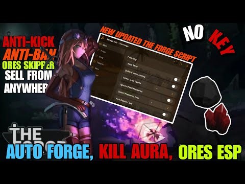 [NEW UPDATE] THE FORGE Best Mirage Hub Script *No Key* // Auto Forge, Dupe, Kill Aura, Ores Esp, Spa