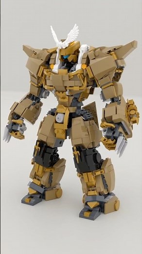 Chubbybots' LEGO Overwatch Balderich Mech Satisfying Speed Build #lego #legomecha #legomech